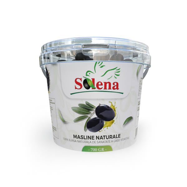 Masline Naturale Negre Uslu700 GR