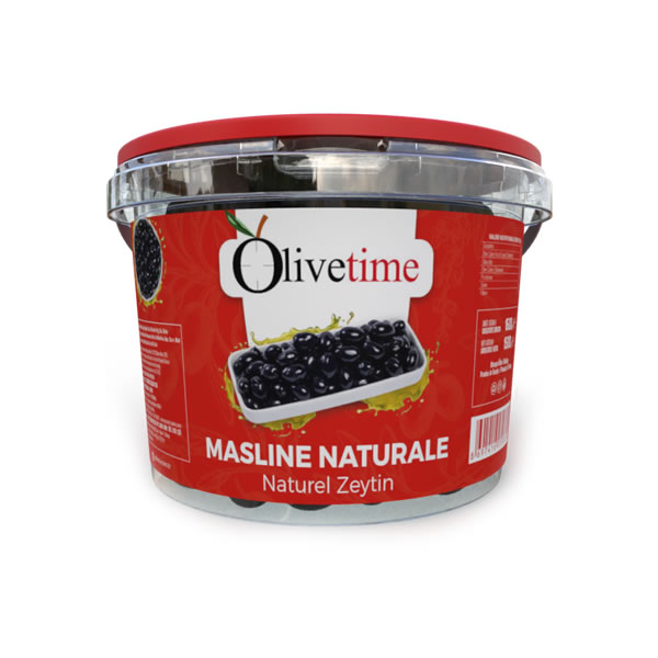 Masline Naturale Negre Uslu1,5 KG