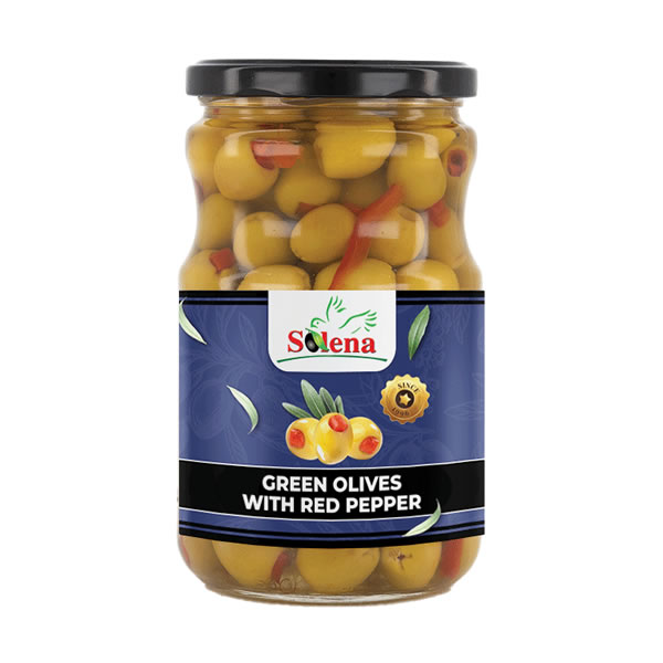 Green Olives With Red Pepper