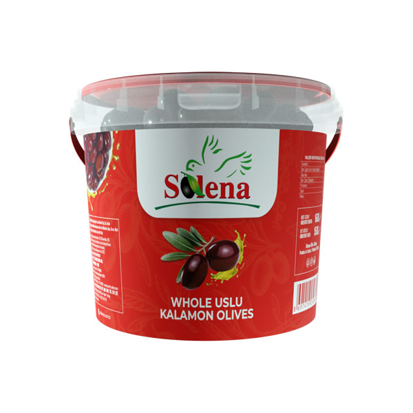 Whole Uslu Black Olives